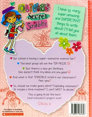 bộ olivia's secret scribbles #4: super science stars