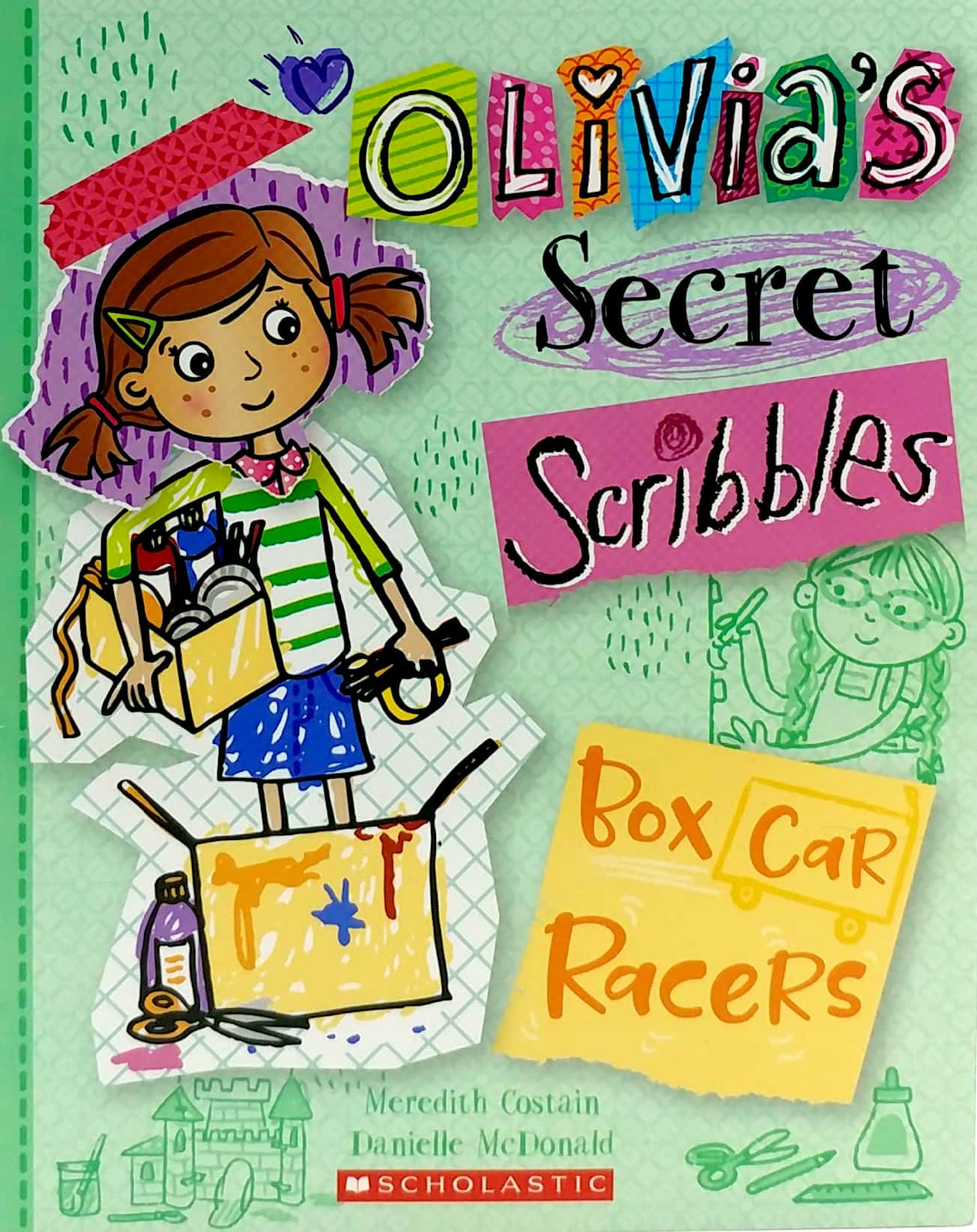 bộ olivia's secret scribbles #6: box car racers