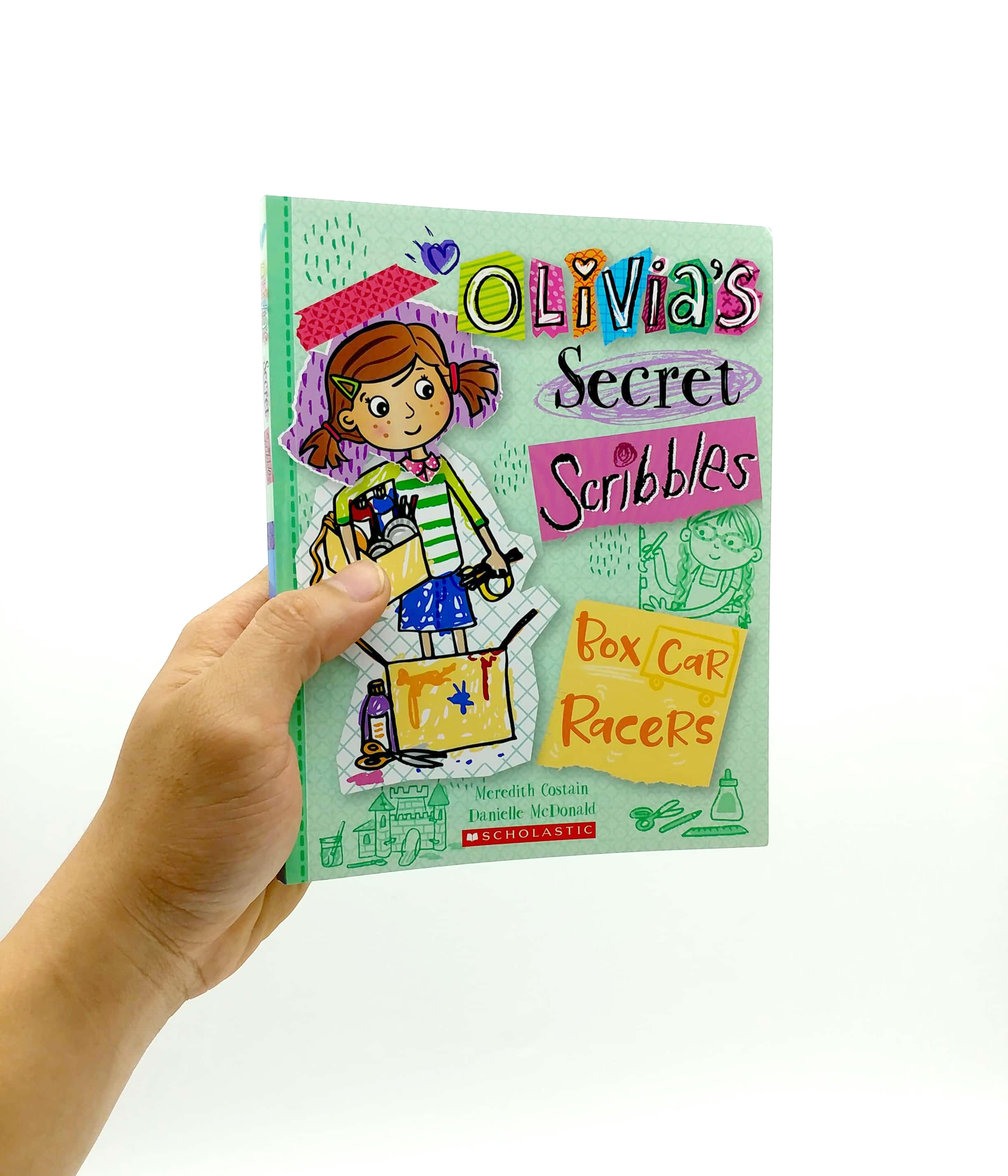 bộ olivia's secret scribbles #6: box car racers