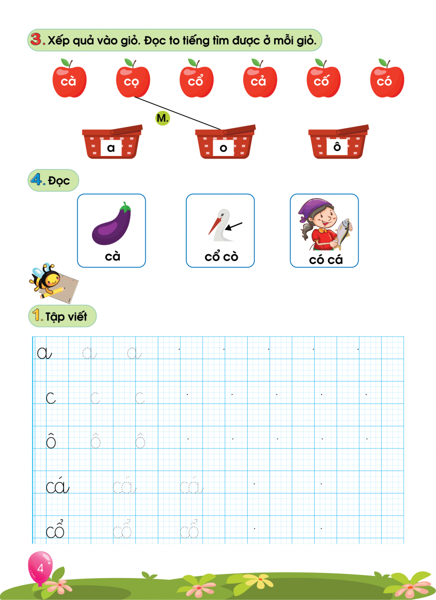 bộ ôn luyện tiếng việt 1 - tập 1