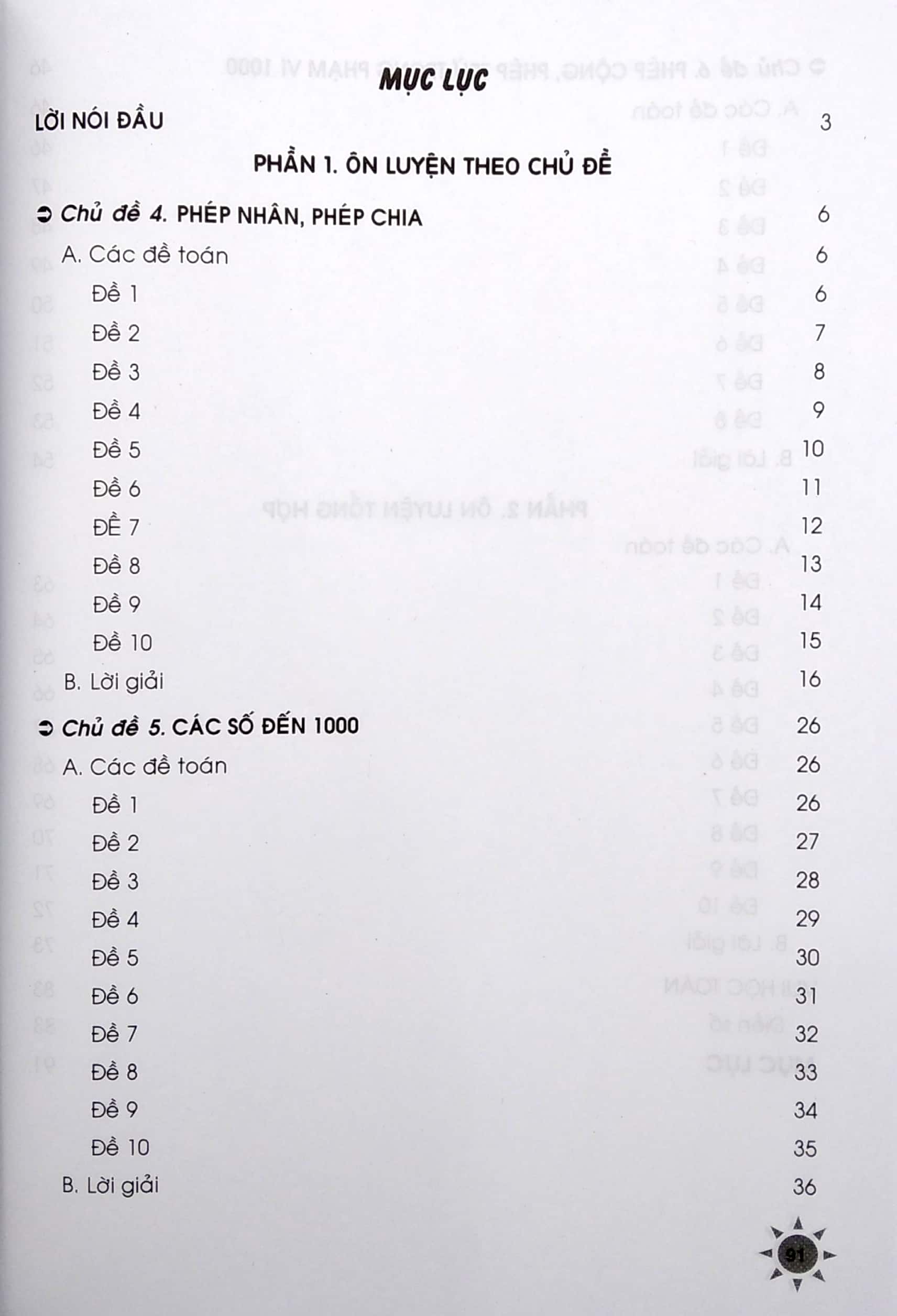 bộ ôn tập - kiểm tra nâng cao và phát triển năng lực toán 2 - tập 2 (biên soạn theo chương trình sách giáo khoa mới)