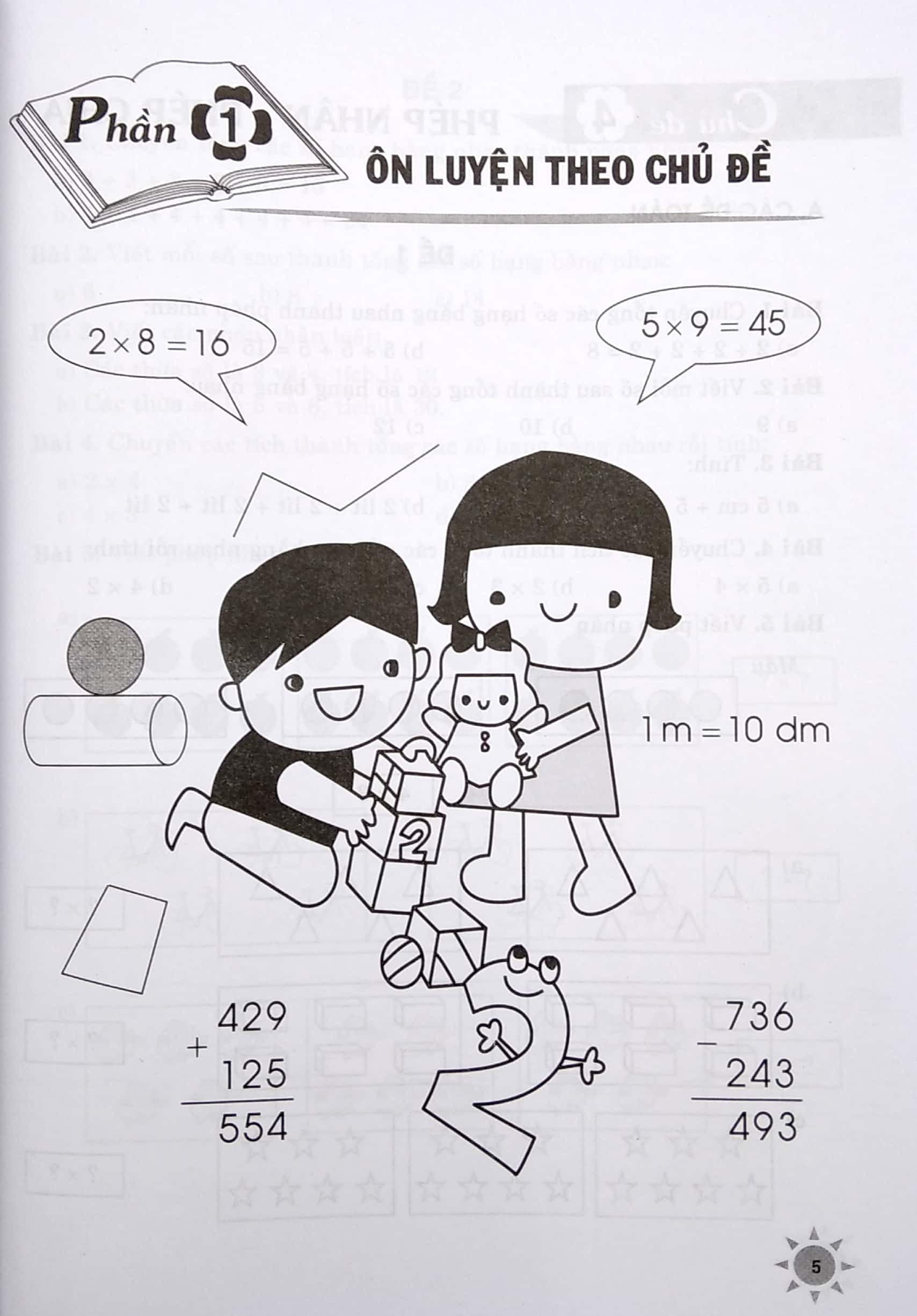 bộ ôn tập - kiểm tra nâng cao và phát triển năng lực toán 2 - tập 2 (biên soạn theo chương trình sách giáo khoa mới)