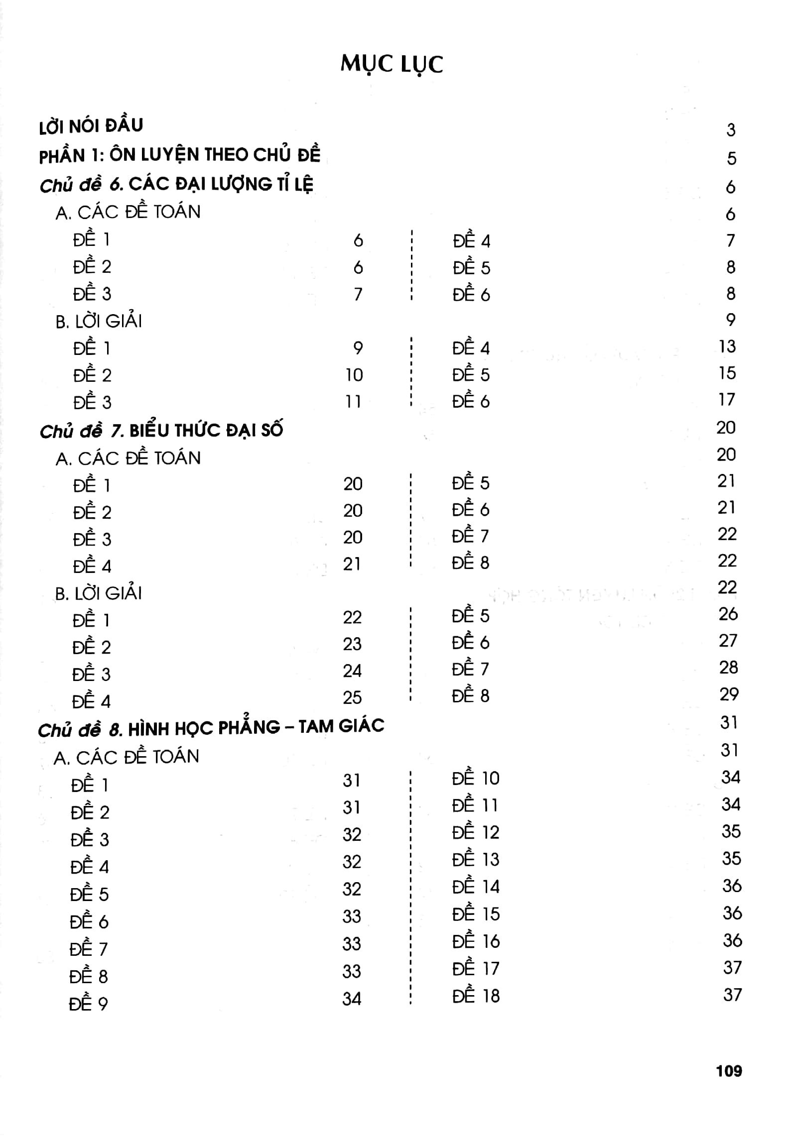 bộ ôn tập - kiểm tra nâng cao và phát triển năng lực toán 7 - tập 2