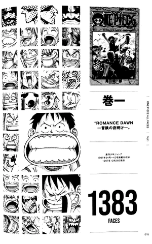 bộ one piece all faces 1 - 25th anniversaries (japanese edition)