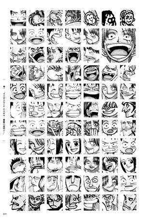 bộ one piece all faces 1 - 25th anniversaries (japanese edition)