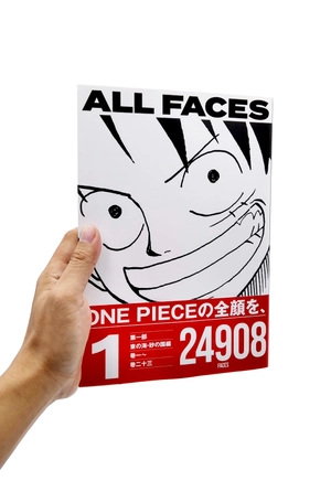 bộ one piece all faces 1 - 25th anniversaries (japanese edition)