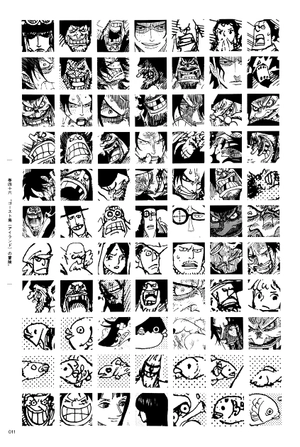 bộ one piece all faces 3 - 25th anniversaries (japanese edition)