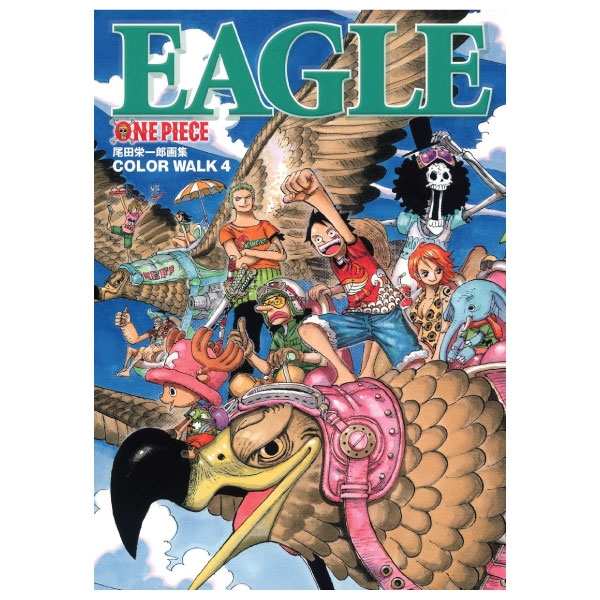 bộ one piece colorwalk vol. 4: eagle illustration collection art book