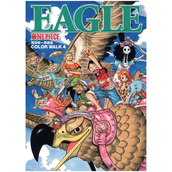 bộ one piece colorwalk vol. 4: eagle illustration collection art book