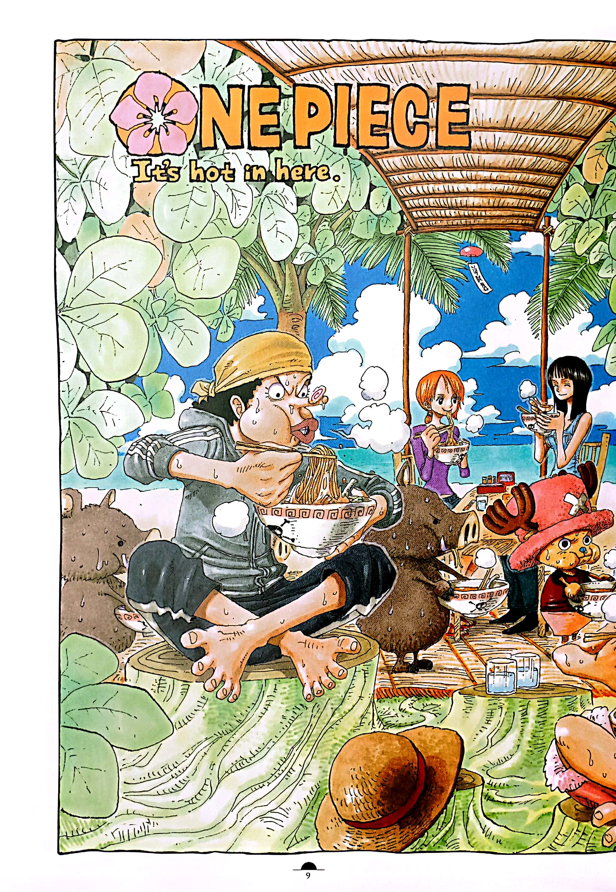 bộ one piece colorwalk vol. 4: eagle illustration collection art book