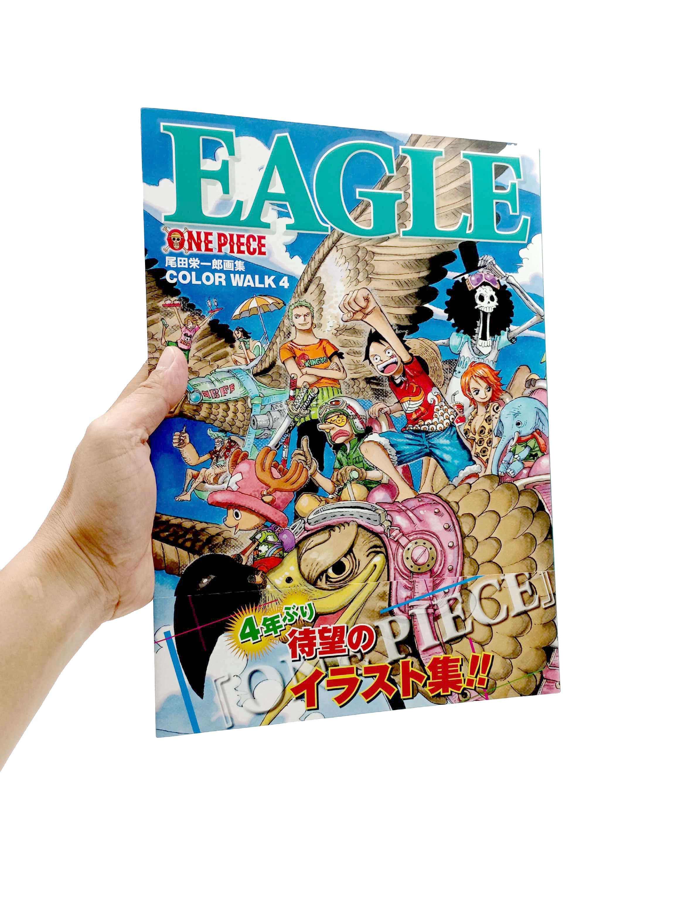 bộ one piece colorwalk vol. 4: eagle illustration collection art book