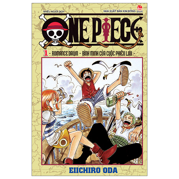 Bo
One Piece - Tap 1 - Romance Dawn - Binh Minh Cua Cuoc Phieu Luu - Ban Bia Ao (Tai Ban 2025)