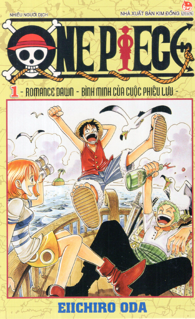 Bo
						
										
										One Piece - Tap 1 - Romance Dawn - Binh Minh Cua Cuoc Phieu Luu - Ban Bia Ao (Tai Ban 2025)
