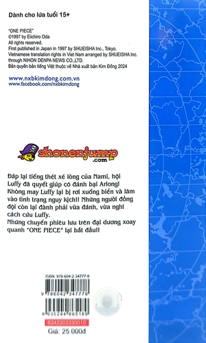 bộ one piece - tập 10 - ok, let's stand up! (tái bản 2022)