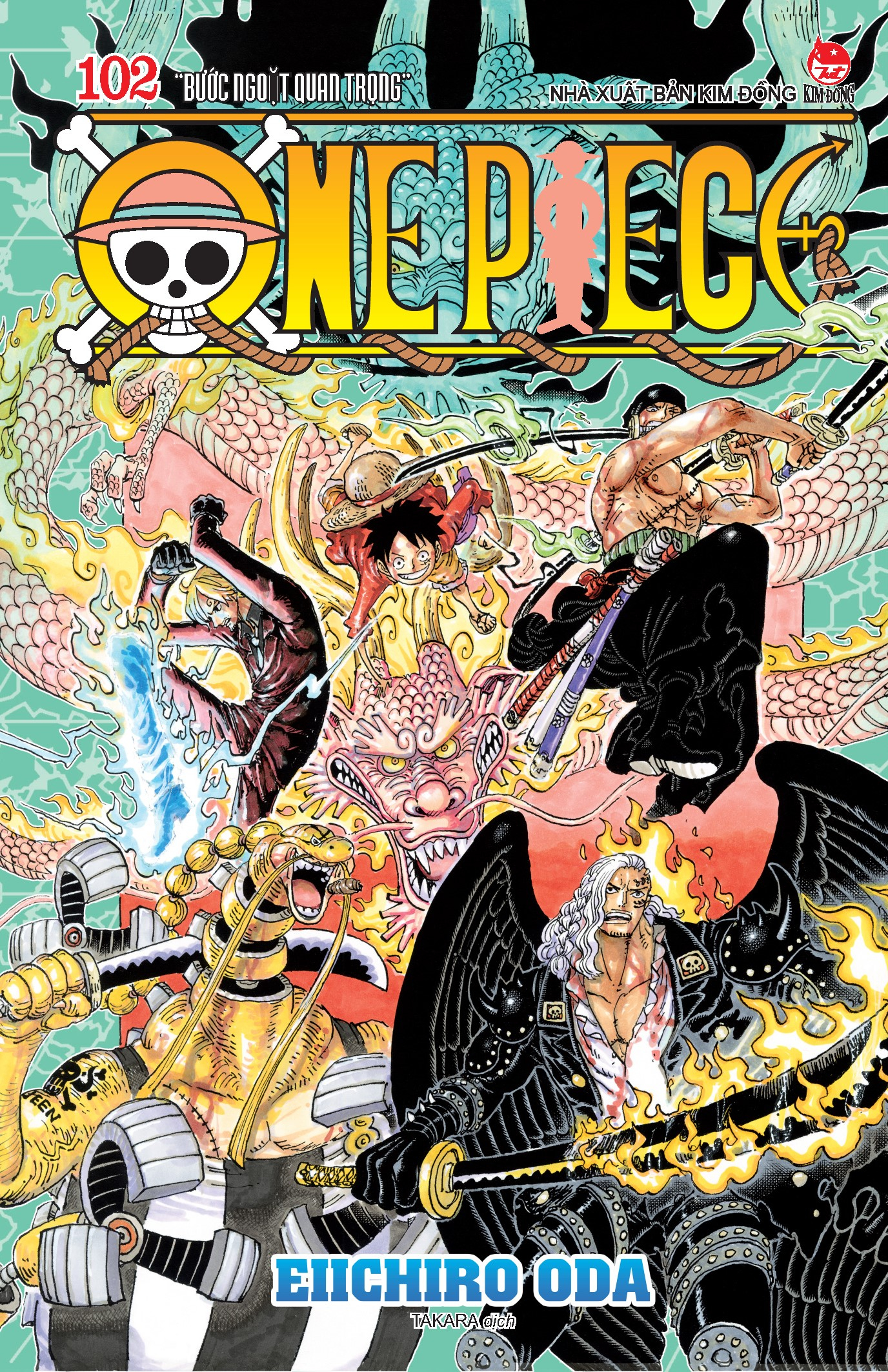 Bo
						
										
										One Piece - Tap 102 - Buoc Ngoat Quan Trong - Ban Bia Ao