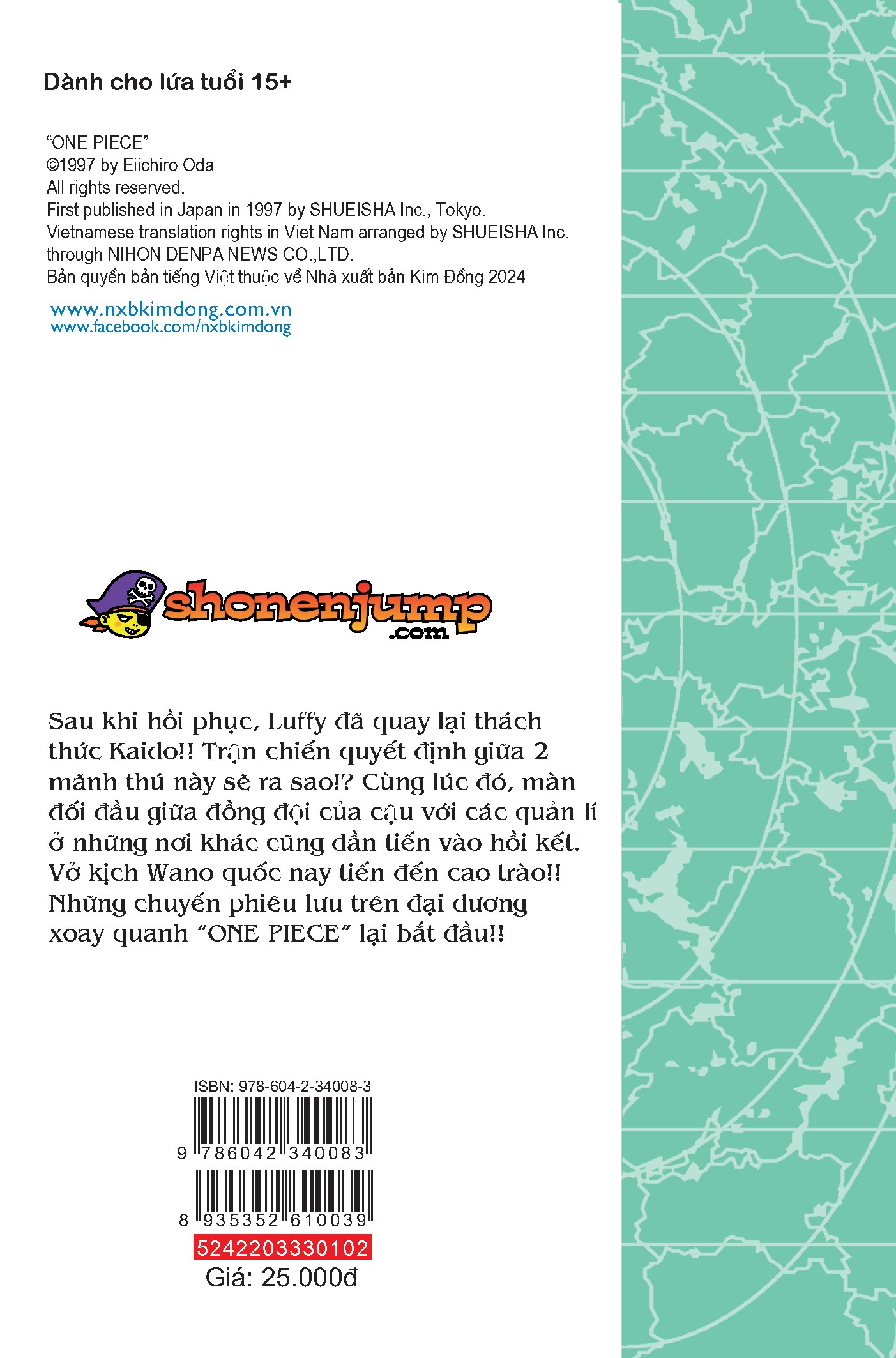 Bo
						
										
										One Piece - Tap 102 - Buoc Ngoat Quan Trong - Ban Bia Ao