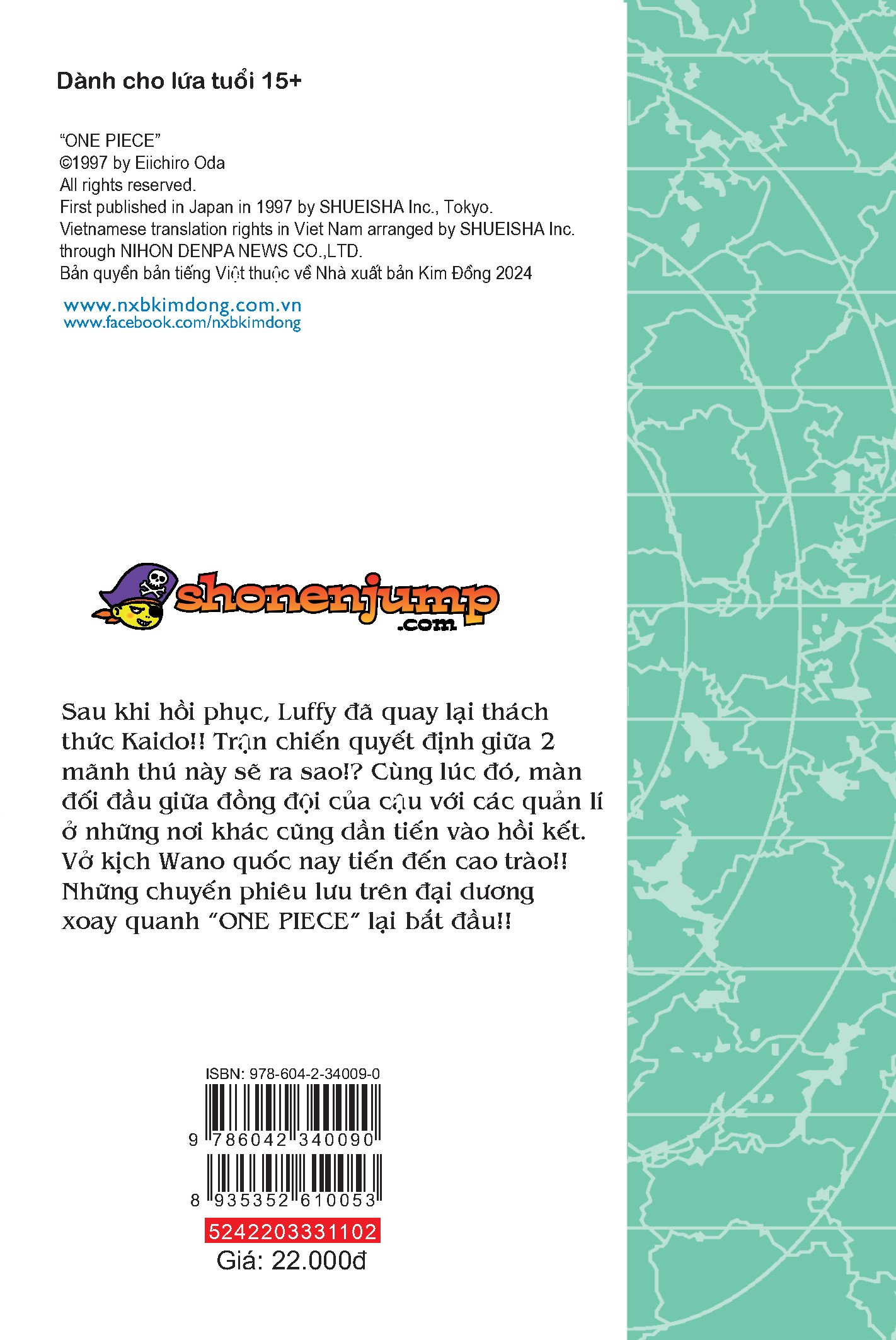 Bo
						
										
										One Piece - Tap 102 - Buoc Ngoat Quan Trong - Ban Bia Gap