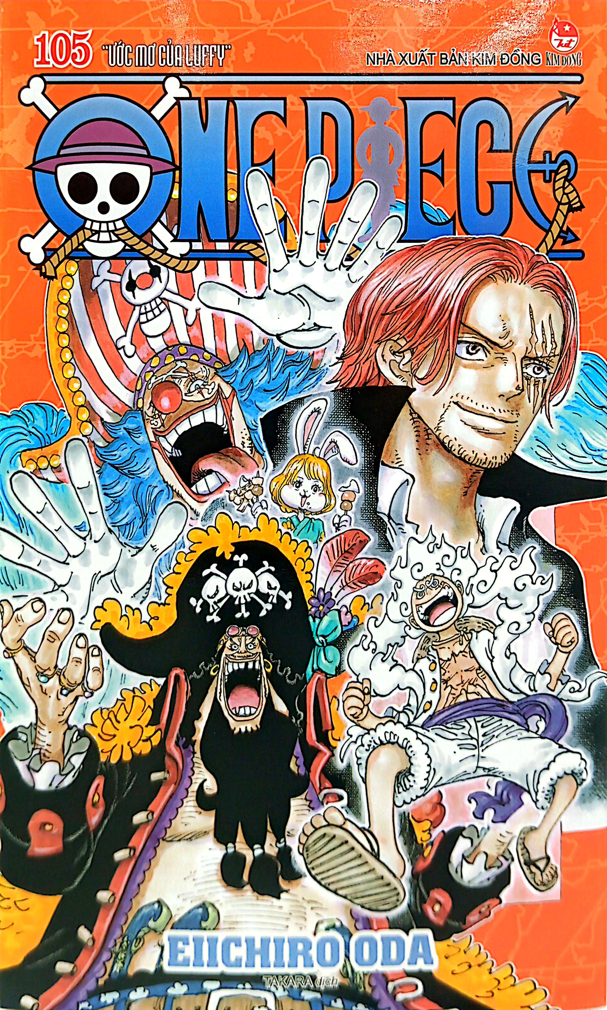 Bo
						
										
										One Piece - Tap 105 - “Uoc Mo Cua Luffy” - Ban Bia Ao