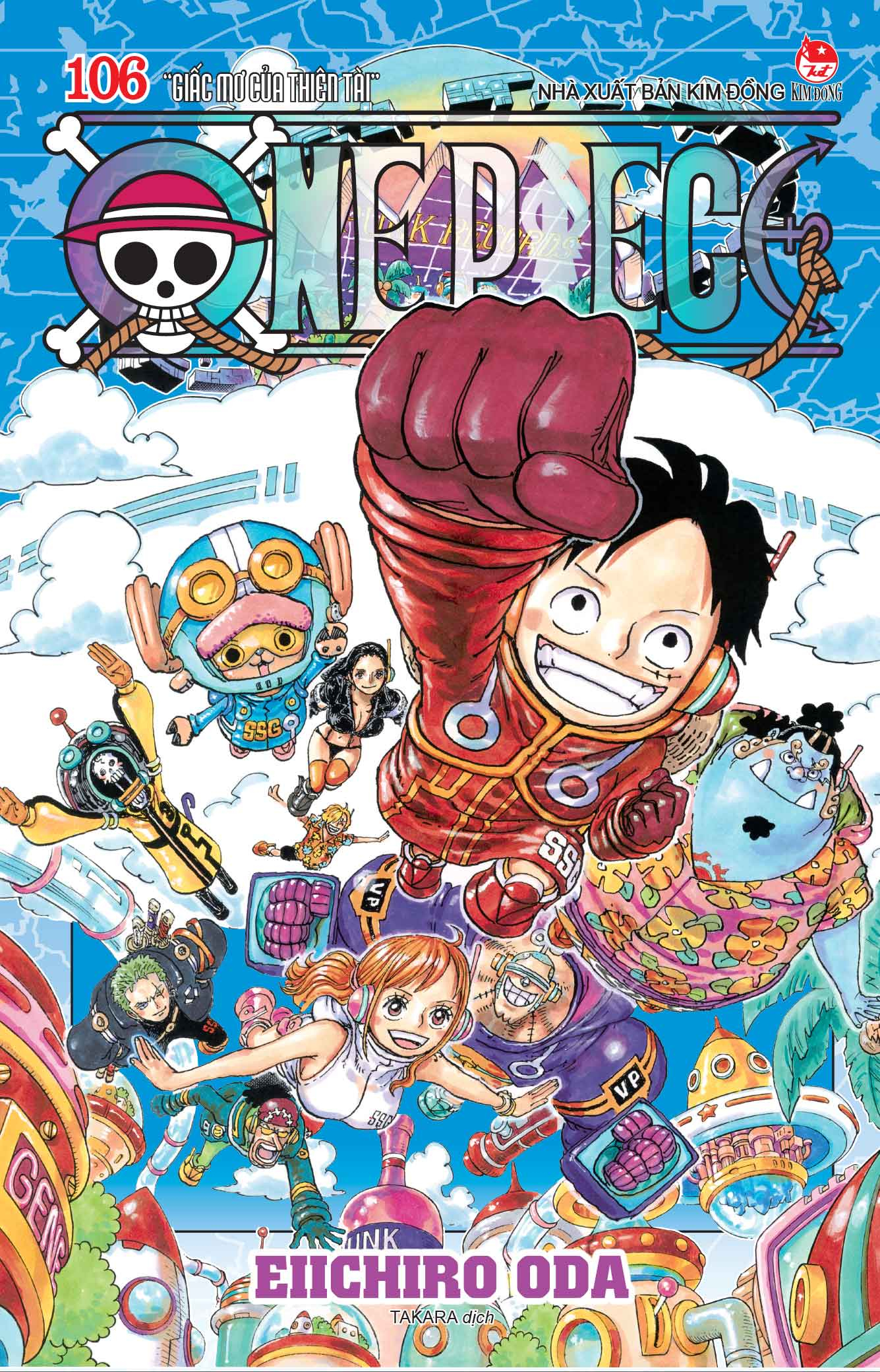 Bo
						
										
										One Piece - Tap 106 - “Giac Mo Cua Thien Tai” - Ban Bia Gap