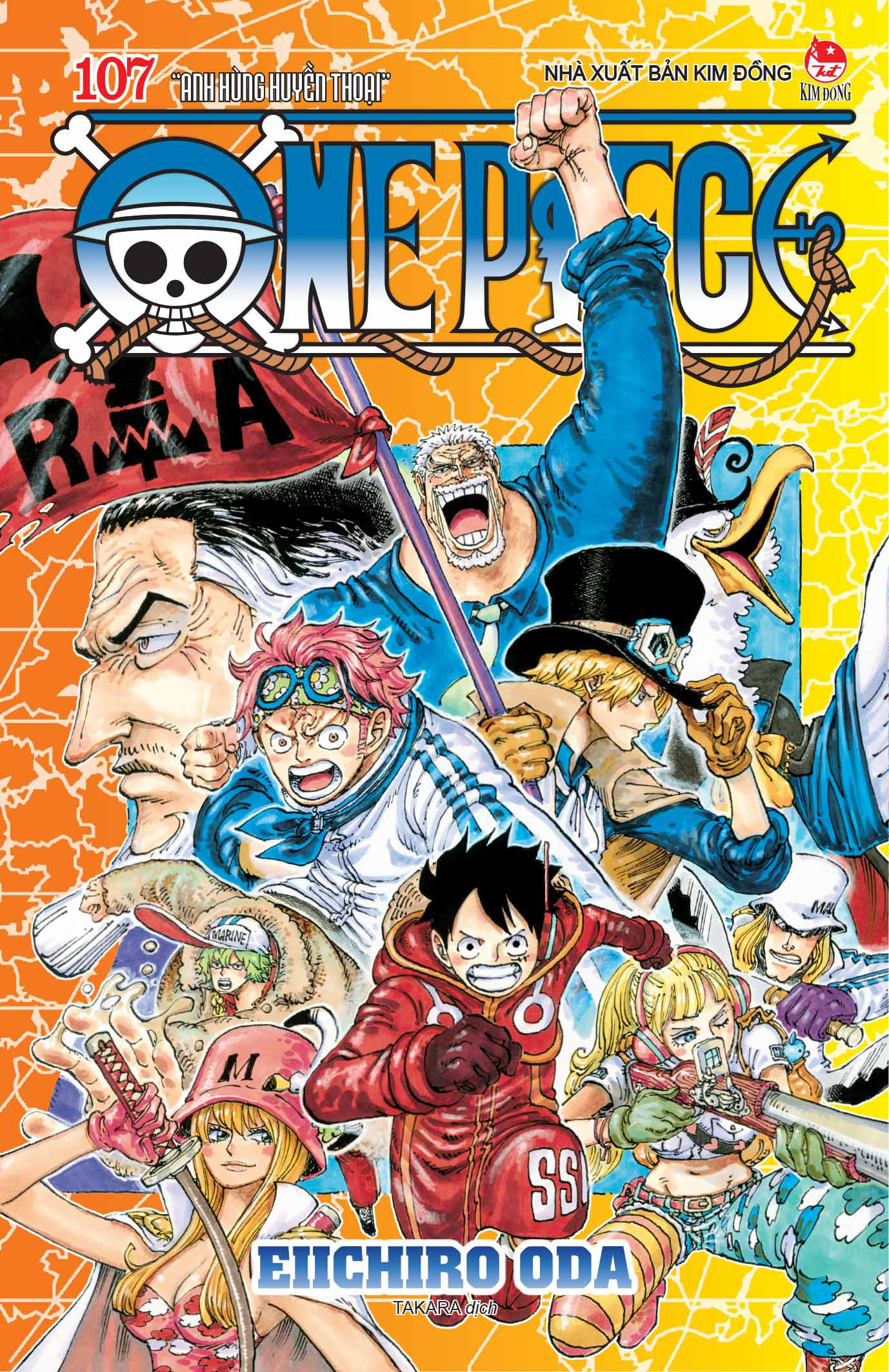Bo
						
										
										One Piece - Tap 107 - “Anh Hung Huyen Thoai” - Ban Bia Ao