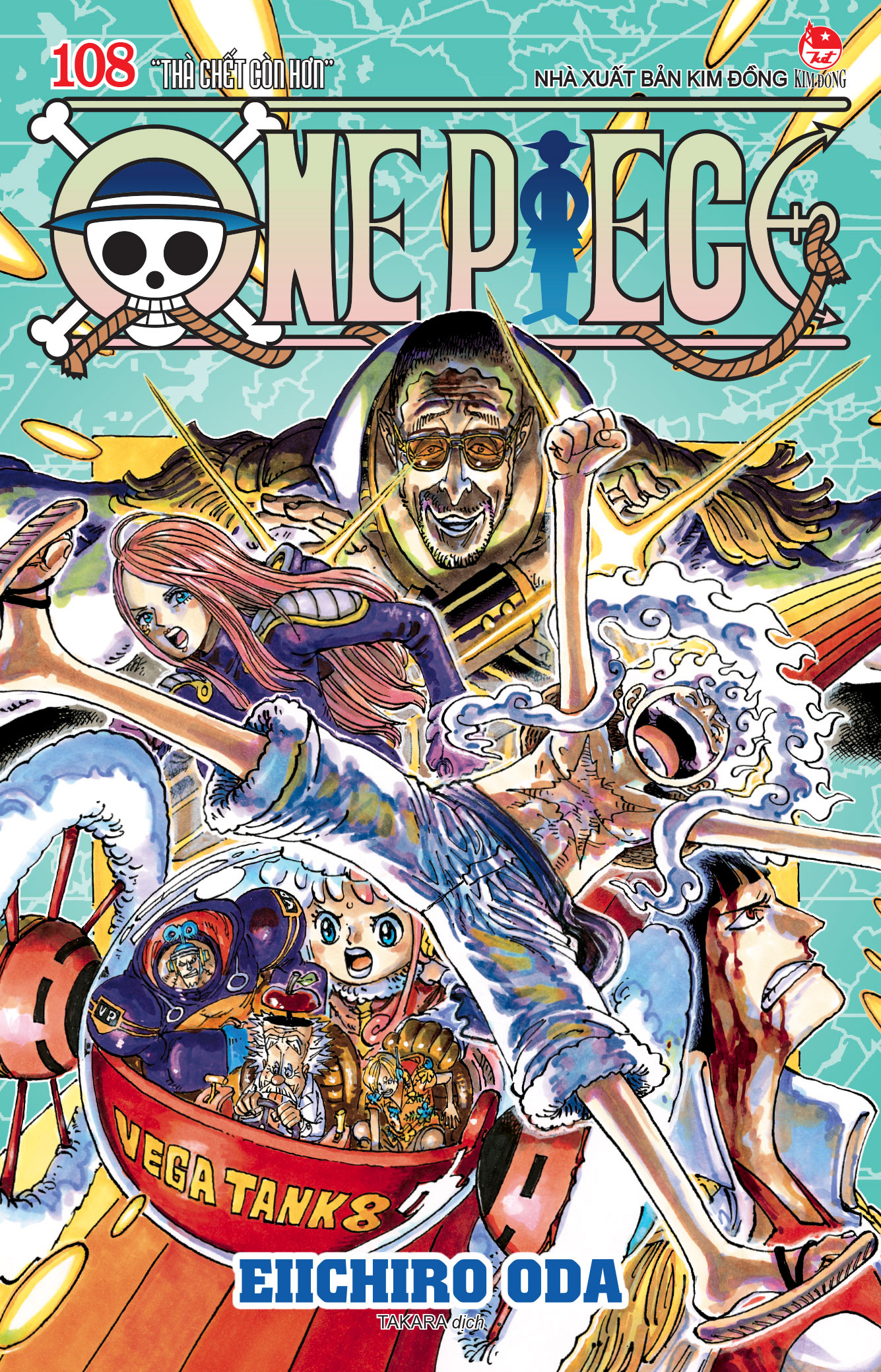 Bo
						
										
										One Piece - Tap 108 - “Tha Chet Con Hon” - Ban Bia Ao