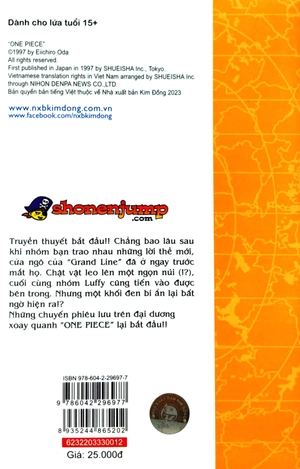 bộ one piece - tập 12 - truyền thuyết bắt đầu (tái bản 2022)
