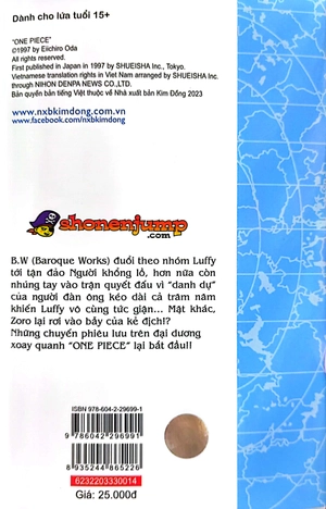 bộ one piece - tập 14 - bản năng (tái bản 2022)