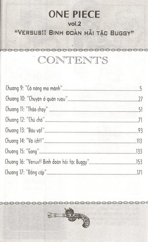 bộ one piece - tập 2 - versus!! binh đoàn hải tặc buggy (tái bản 2022)