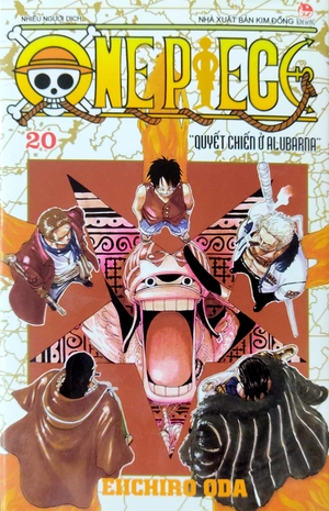 bộ one piece - tập 20 - quyết chiến ở alubarna (tái bản 2022)