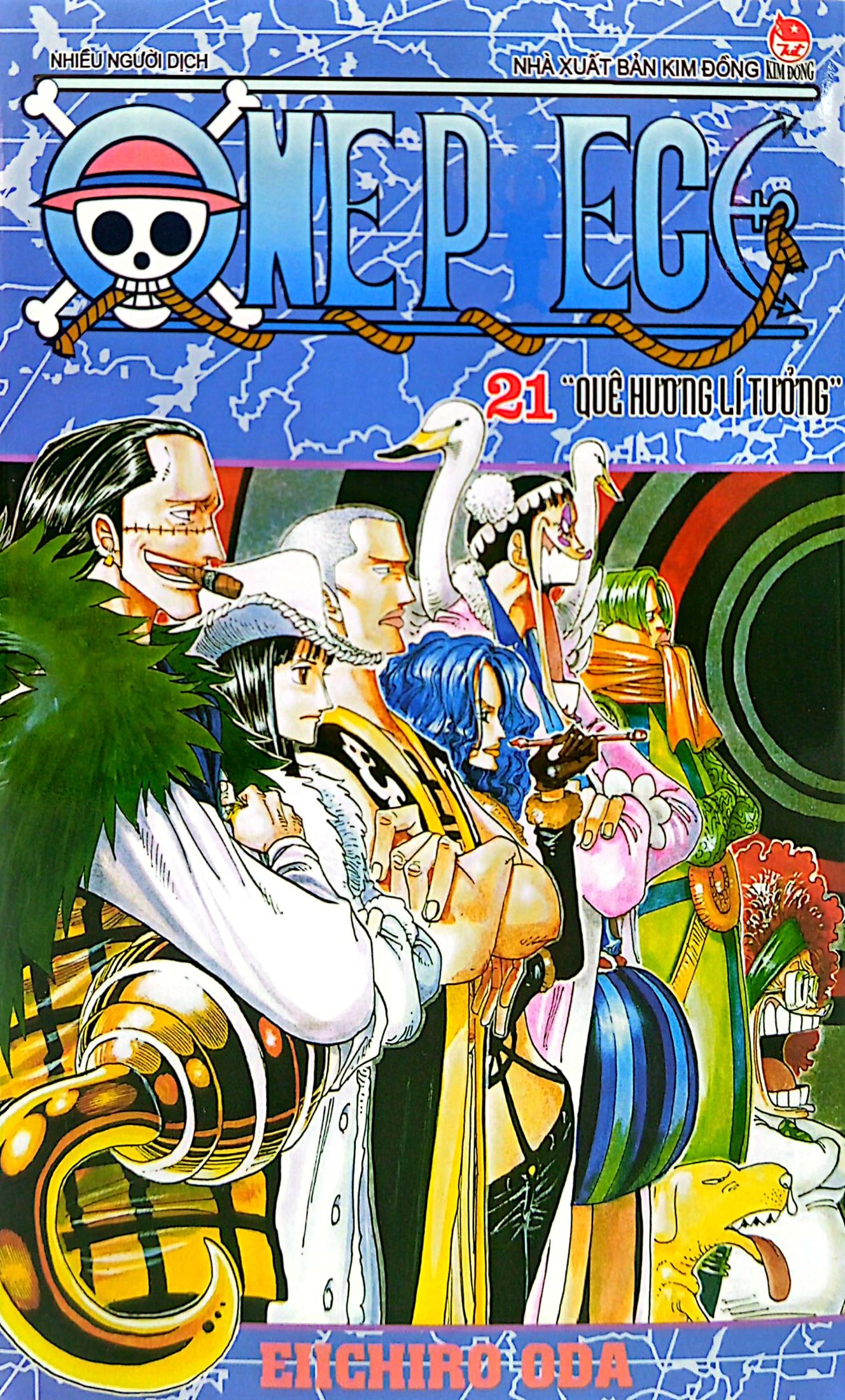 Bo
						
										
										One Piece - Tap 21 - Que Huong Li Tuong - Ban Bia Ao (Tai Ban 2022)