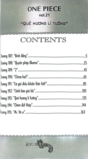 bộ one piece - tập 21 - quê hương lí tưởng (tái bản 2022)