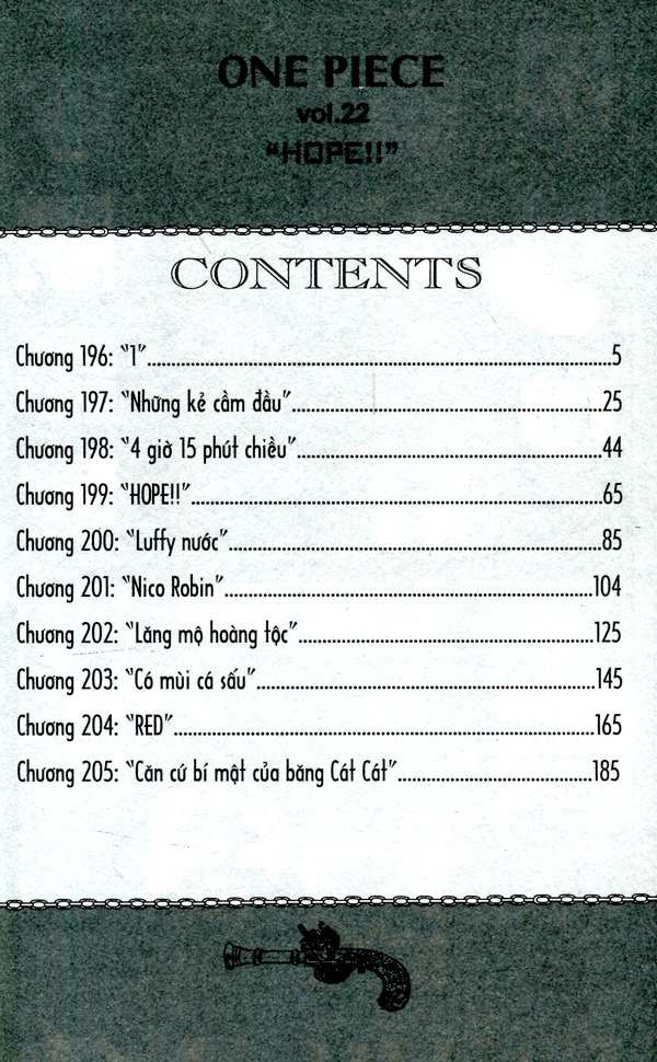 Bo
						
										
										One Piece - Tap 22 - Hope! - Ban Bia Ao (Tai Ban 2022)