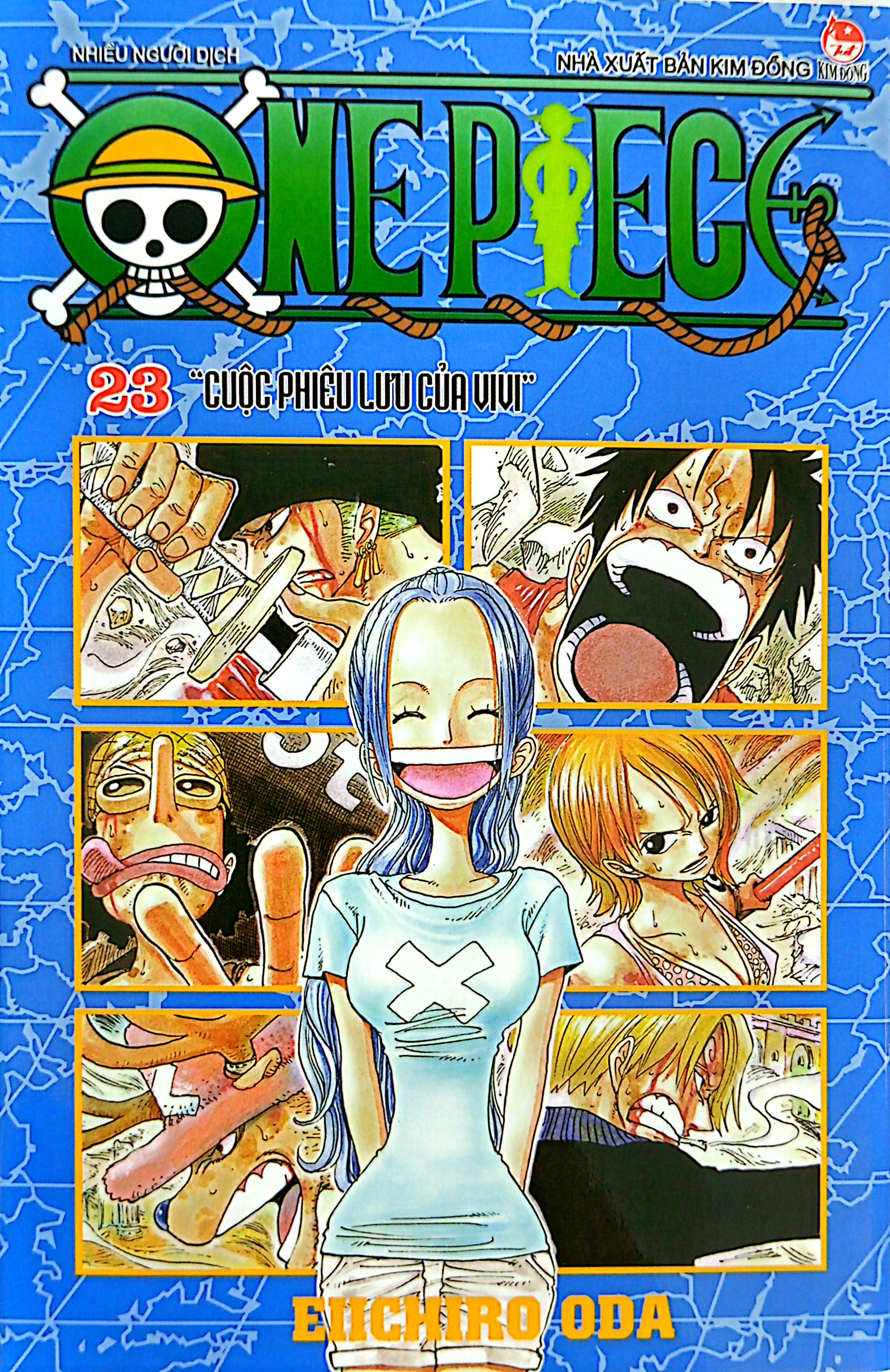 Bo
						
										
										One Piece - Tap 23 - Cuoc Phieu Luu Cua Vivi - Ban Bia Ao (Tai Ban 2022)