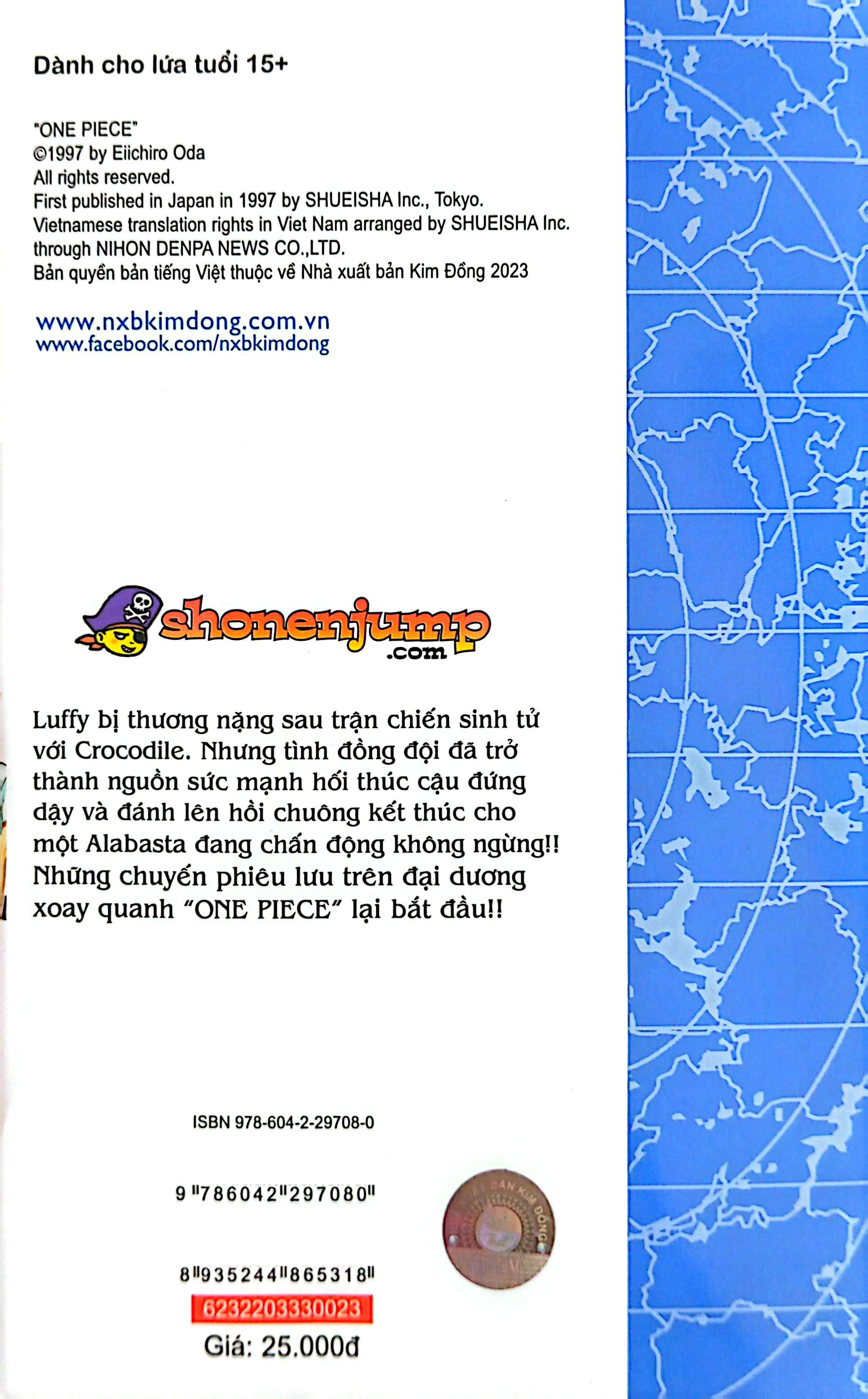 Bo
						
										
										One Piece - Tap 23 - Cuoc Phieu Luu Cua Vivi - Ban Bia Ao (Tai Ban 2022)