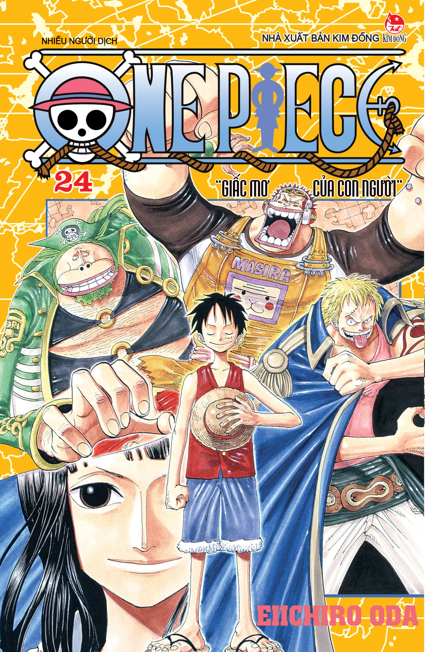 Bo
						
										
										One Piece - Tap 24 - Giac Mo Cua Con Nguoi - Ban Bia Ao (Tai Ban 2025)