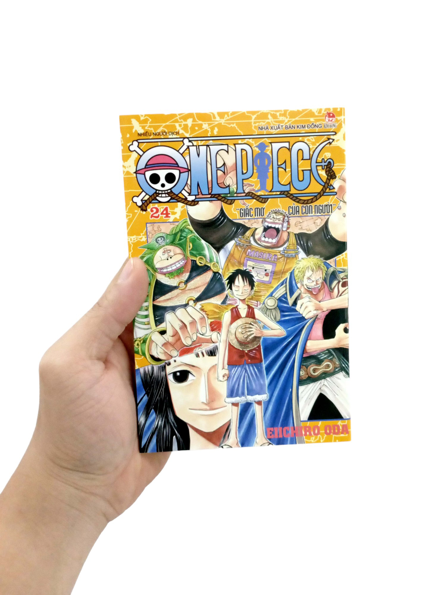 bộ one piece - tập 24 - giấc mơ của con người (tái bản 2022)