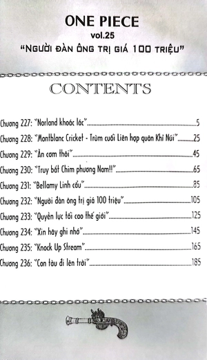 bộ one piece - tập 25 - người đàn ông trị giá một trăm triệu (tái bản 2022)