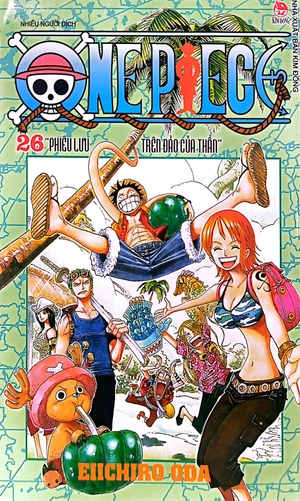 bộ one piece - tập 26 - phiêu lưu trên đảo của thần (tái bản 2022)