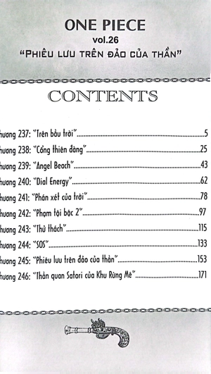 bộ one piece - tập 26 - phiêu lưu trên đảo của thần (tái bản 2022)