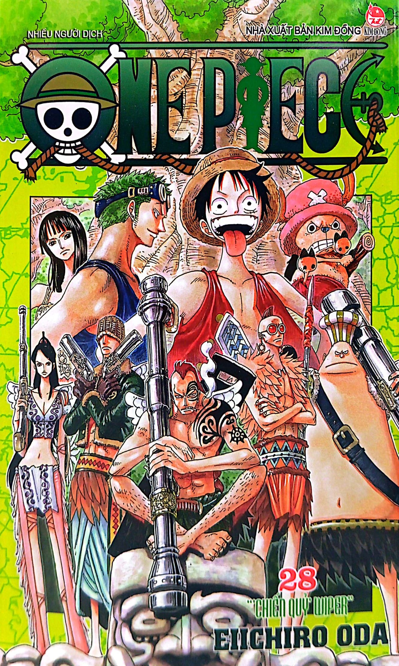 Bo
						
										
										One Piece - Tap 28 - Chien Quy Wiper - Ban Bia Ao (Tai Ban 2022)
