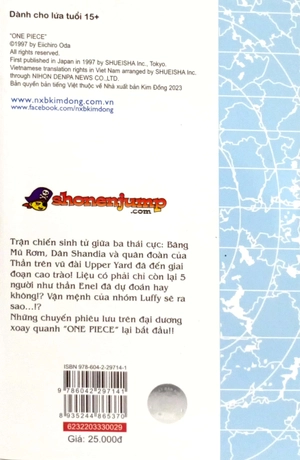 bộ one piece - tập 29 - oratorio (tái bản 2022)