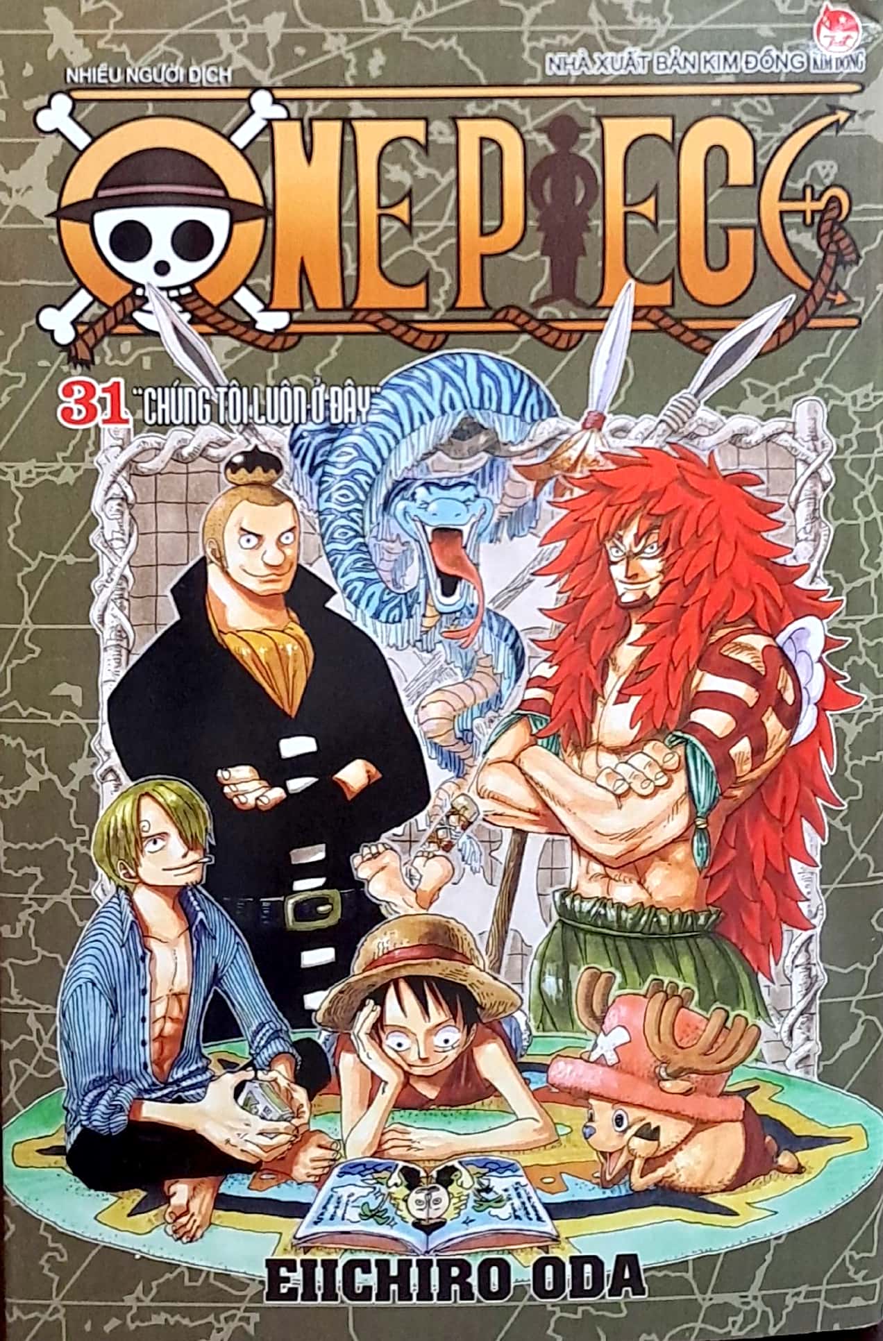 bộ one piece - tập 31 - chúng tôi luôn ở đây (tái bản 2022)