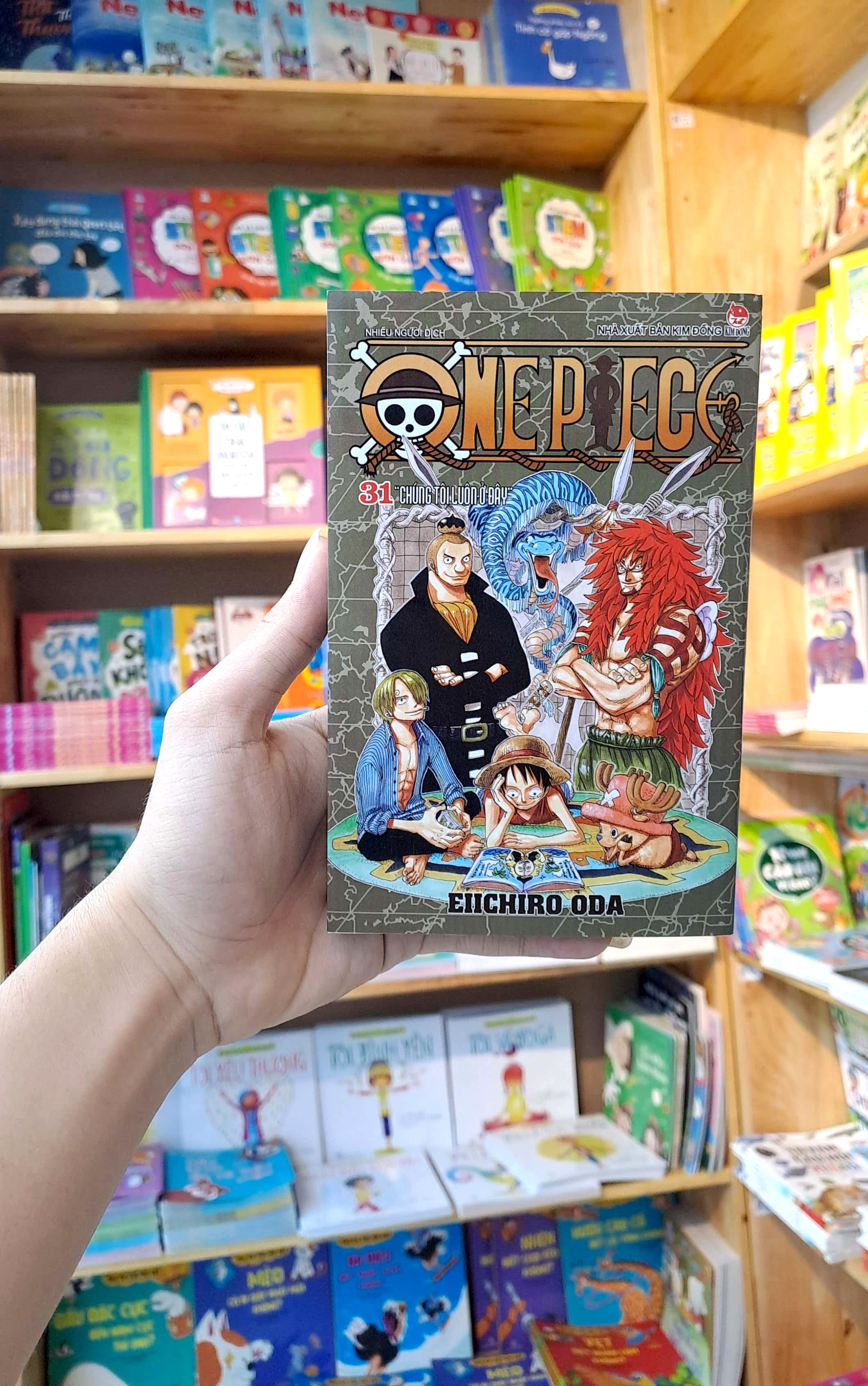 bộ one piece - tập 31 - chúng tôi luôn ở đây (tái bản 2022)