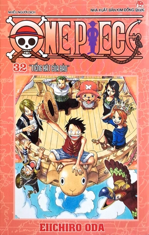 bộ one piece - tập 32 - tiếng hát của đảo (tái bản 2022)