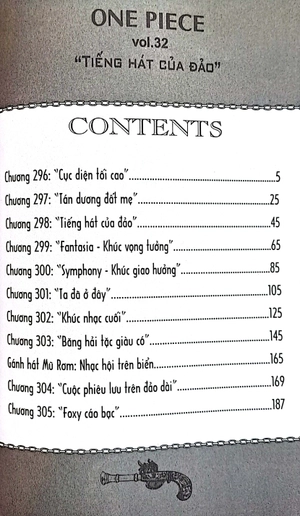 bộ one piece - tập 32 - tiếng hát của đảo (tái bản 2022)