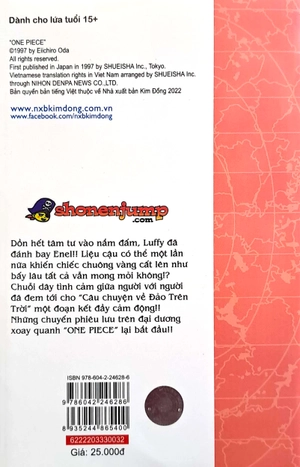 bộ one piece - tập 32 - tiếng hát của đảo (tái bản 2022)