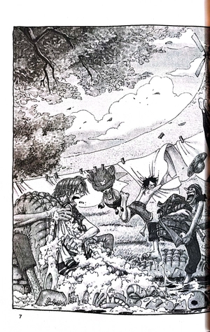 bộ one piece - tập 34 - thủ đô nước - water seven (tái bản 2022)