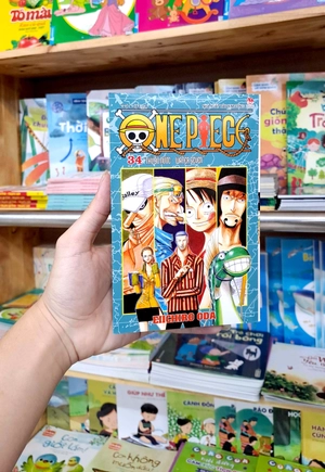 bộ one piece - tập 34 - thủ đô nước - water seven (tái bản 2022)
