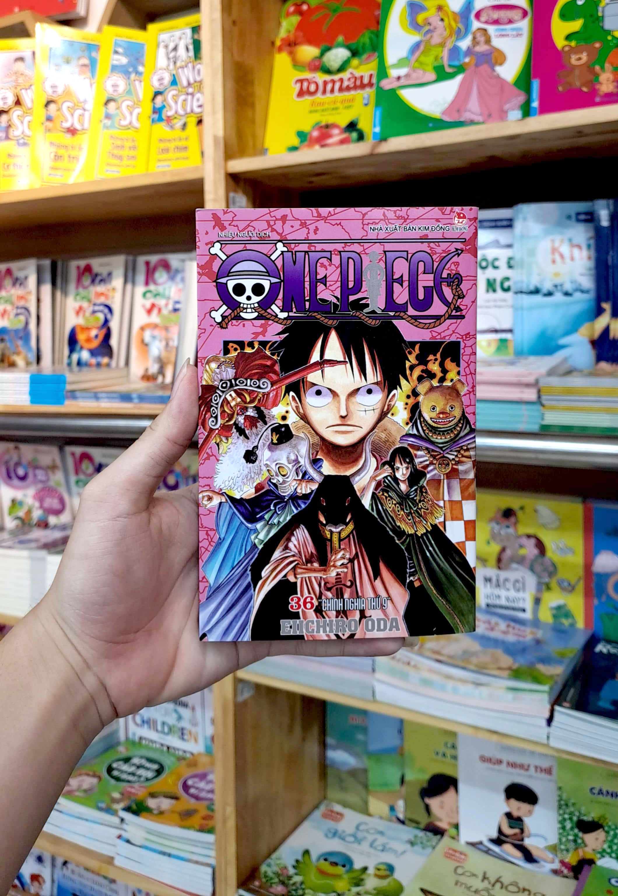 Bo
						
										
										One Piece - Tap 36 - Chinh Nghia Thu 9 - Ban Bia Ao (Tai Ban 2022)