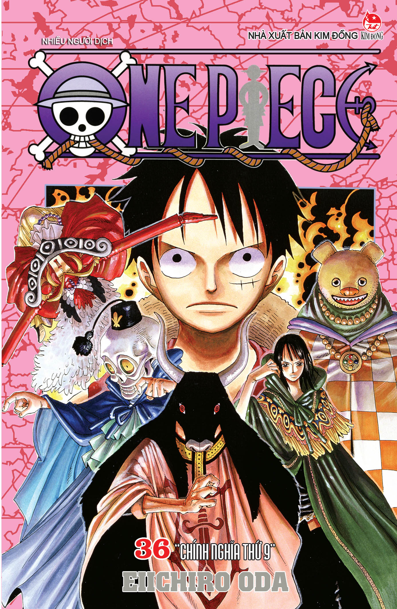 Bo
						
										
										One Piece - Tap 36 - Chinh Nghia Thu 9 - Ban Bia Ao (Tai Ban 2025)